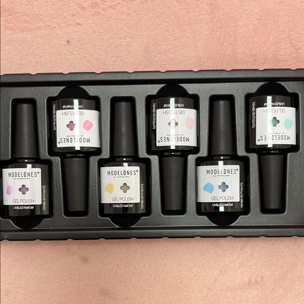 Modelones Pastel Gel Nail Colors Set
